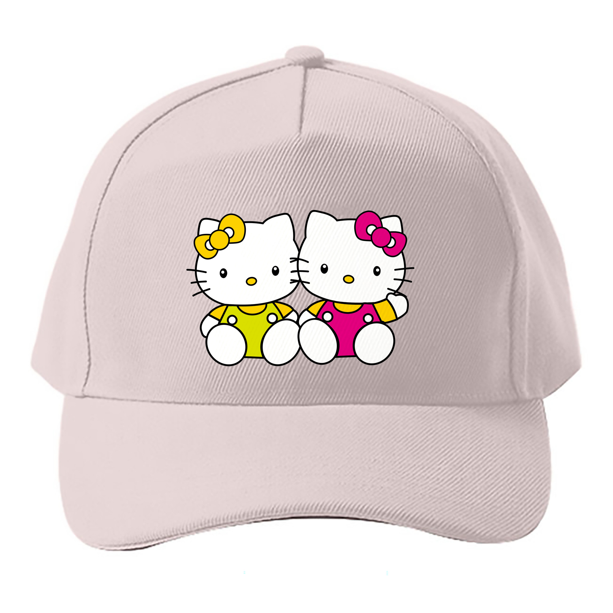 （画像用） Hello Kitty ハローキティ ベースボールキャップ 綿100％ 男女兼用 帽子 スポーツ